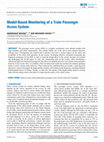 Research paper thumbnail of Model-Based Monitoring of a Train Passenger Access System