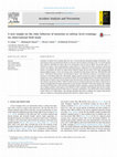 Research paper thumbnail of A new insight on the risky behavior of motorists at railway level crossings: An observational field study