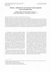 Research paper thumbnail of Diseño y validación de una Escala de Autorregulación de la Actividad Física DESIGN AND VALIDATION OF A PHYSICAL ACTIVITY SELF-REGULATION SCALE