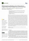 Research paper thumbnail of Combining Process Modelling and LAI Observations to Diagnose Winter Wheat Nitrogen Status and Forecast Yield