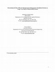 Research paper thumbnail of Determining the role of bicycle sharing system infrastructure installation decision on usage: Case study of montreal BIXI system