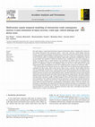 Research paper thumbnail of Multivariate copula temporal modeling of intersection crash consequence metrics: A joint estimation of injury severity, crash type, vehicle damage and driver error