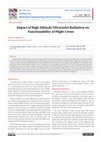 Research paper thumbnail of Impact of High-Altitude Ultraviolet Radiation on Functionability of Flight Crews