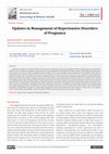 Research paper thumbnail of Updates in Management of Hypertensive Disorders of Pregnancy