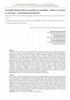 Research paper thumbnail of Necessidade Humanas Básicas em pacientes em hemodiálise e mulheres com câncer de colo uterino : revisão integrativa da literatura