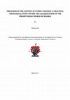 Research paper thumbnail of Preaching in the context of ethic violence: a practical theological study within the Calabar synod of the Presbyterian church of Nigeria