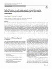 Research paper thumbnail of Radical Tectonics – a multi-scalar approach to material circularity through community empowerment, building re-use, and material regeneration