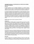 Research paper thumbnail of LOS OBSTÁCULOS DE LA AUTENTICIDAD EN LA PRÁCTICA DEL DISEÑO INDUSTRIAL EN MÉXICO