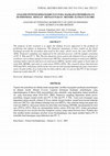 Research paper thumbnail of Analisis Potensi Kebangkrutan Pada Maskapai Penerbangan DI Indonesia Dengan Menggunakan METODE.ALTMAN Z-Score