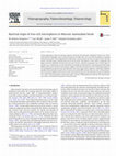 Research paper thumbnail of Bacterial origin of iron-rich microspheres in Miocene mammalian fossils