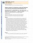 Research paper thumbnail of Negative symptoms of schizophrenia correlate with impairment on the University of Pennsylvania Smell Identification Test