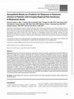 Research paper thumbnail of Sympathetic Blocks as a Predictor for Response to Ketamine Infusion in Patients with Complex Regional Pain Syndrome: A Multicenter Study