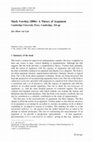 Research paper thumbnail of Mark Vorobej (2006): A Theory of Argument