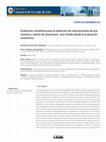 Research paper thumbnail of Evidencias científicas para la selección de intervenciones de prevención y control de arbovirosis: una mirada desde la evaluación económica