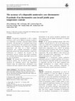 Research paper thumbnail of The accuracy of a disposable noninvasive core thermometer