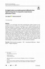 Research paper thumbnail of Do digital natives use mobile payment differently than digital immigrants? A comparative study between generation X and Z