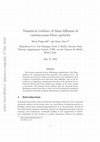 Research paper thumbnail of Numerical Evidence of Sinai Diffusion of Random-Mass Dirac Particles