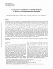 Research paper thumbnail of Comparison of Methods to Identify Modules in Noisy or Incomplete Brain Networks