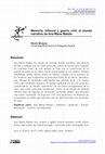 Research paper thumbnail of Memoria, infancia y guerra civil: El mundo narrativo de Ana María Matute