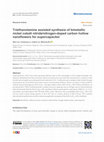 Research paper thumbnail of Triethanolamine assisted synthesis of bimetallic nickel cobalt nitride/nitrogen-doped carbon hollow nanoflowers for supercapacitor