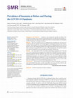 Research paper thumbnail of Prevalence of Insomnia at Before and During the COVID-19 Pandemic