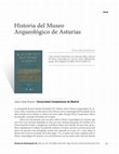 Research paper thumbnail of RESEÑA LIBRO: Historia del Museo Arqueológico de Asturias