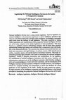 Research paper thumbnail of Legislating the National Intelligence Services in Sri Lanka: A Comparative Analysis