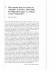 Research paper thumbnail of Mass Arrests and Persecution of “Nomads” in France from 1944 to 1946: Post-Liberation Purges or Evidence of Anti-Gypsyism ?