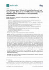 Research paper thumbnail of Anti-Inflammatory Effects of Aspalathus linearis and Cyclopia spp. Extracts in a UVB/Keratinocyte (HaCaT) Model Utilising Interleukin-1α Accumulation as Biomarker