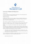 Research paper thumbnail of A Decision Support System for Benefits Realisation in Front End Design of Construction Projects in Dynamic Contexts