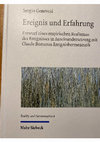 Research paper thumbnail of Sergio Genovesi, Ereignis und Erfahrung: Entwurf eines empirischen Realismus des Ereignisses in Auseinandersetzung mit Claude Romanos Ereignishermeneutik