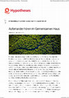 Research paper thumbnail of Aufeinander hören im Gemeinsamen Haus – Kontrapunkte