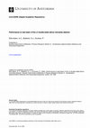 Research paper thumbnail of Performance on test beam of the L3 double-sided silicon microstrip detector