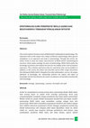 Research paper thumbnail of EPISTEMOLOGI ILMU PERSPEKTIF MULLĀ ṢADRĀ DAN RELEVANSINYA TERHADAP PENGALAMAN INTUITIF