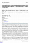 Research paper thumbnail of Patient Adherence to Scheduled Vital Sign Measurements During Home Telemonitoring: Analysis of the Intervention Arm in a Before and After Trial