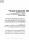 Research paper thumbnail of Reflexões Sobre Mestrado e Doutorado Profissionais À Luz Da Relevância Dos Processos De Formação