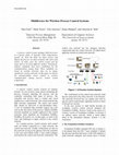 Research paper thumbnail of Middleware for Wireless Process Control Systems