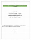 Research paper thumbnail of Production of methyl tert-butyl ether (MTBE) over MFI-type zeolites synthesized by the rapid crystallization method and modified by varying Si/Ai ratio and steaming