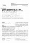 Research paper thumbnail of Diabetic Retinopathy and IGF-1 Gene Polymorphic Cytosine-Adenine Repeats in a Southern Indian Cohort