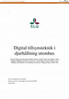 Research paper thumbnail of Digital tillsynsteknik i djurhållning utomhus