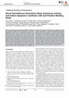 Research paper thumbnail of Novel Pyrimidinone Derivatives Show Anticancer Activity and Induce Apoptosis: Synthesis, SAR and Putative Binding Mode