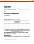 Research paper thumbnail of 3D visual rapid robot programming system