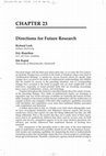 Research paper thumbnail of Directions for Future Research