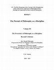 Research paper thumbnail of 2V. The Re(-)Purposing of the Concept of the Metaphysical Along with the Re(-)Appraisal of Philosophical Ideas Through an Exploration of Inter-Ordered Phenomena