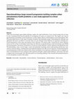 Research paper thumbnail of Operationalising a large research programme tackling complex urban and planetary health problems: a case study approach to critical reflection