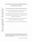 Research paper thumbnail of A review: production of activated carbon from agricultural byproducts via conventional and microwave heating