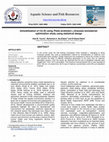 Research paper thumbnail of Immobilization of Cd (II) using Pistia stratiotes L.(Araceae) biomaterial: optimization study using statistical design