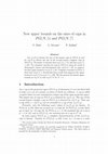 Research paper thumbnail of New upper bounds on the sizes of caps in PG(N,5) and PG(N,7)