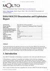 Research paper thumbnail of D10.4 MOLTO Dissemination and Exploitation Report