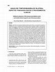 Research paper thumbnail of Anquilose temporomandibular bilateral: aspectos fonoaudiológicos e procedimentos clinidos